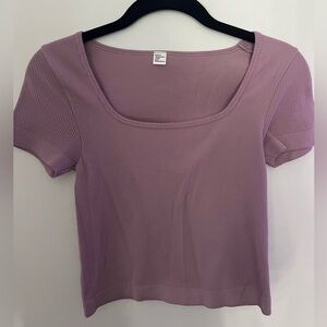 square neck top